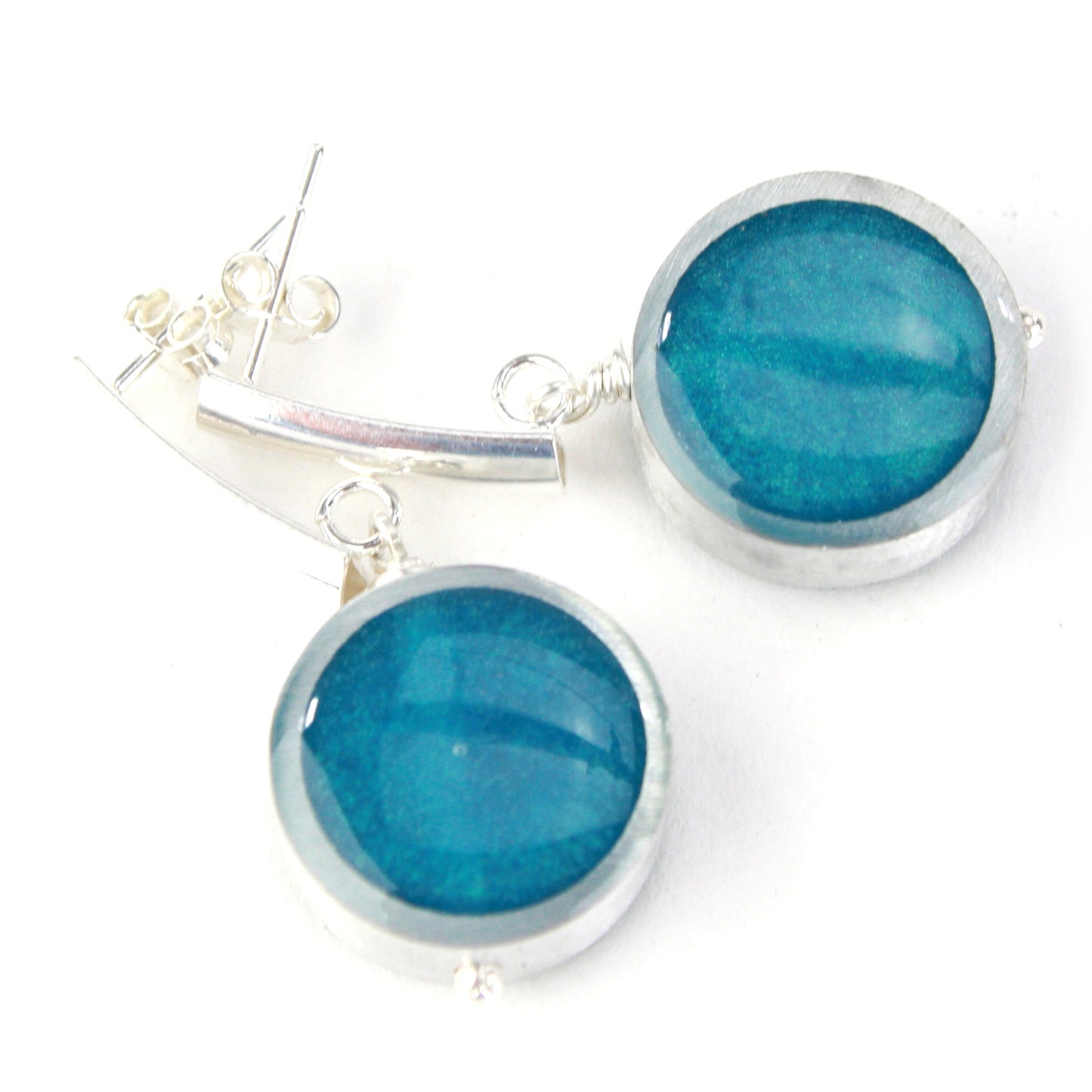 Resinique post studs - Bluegreen