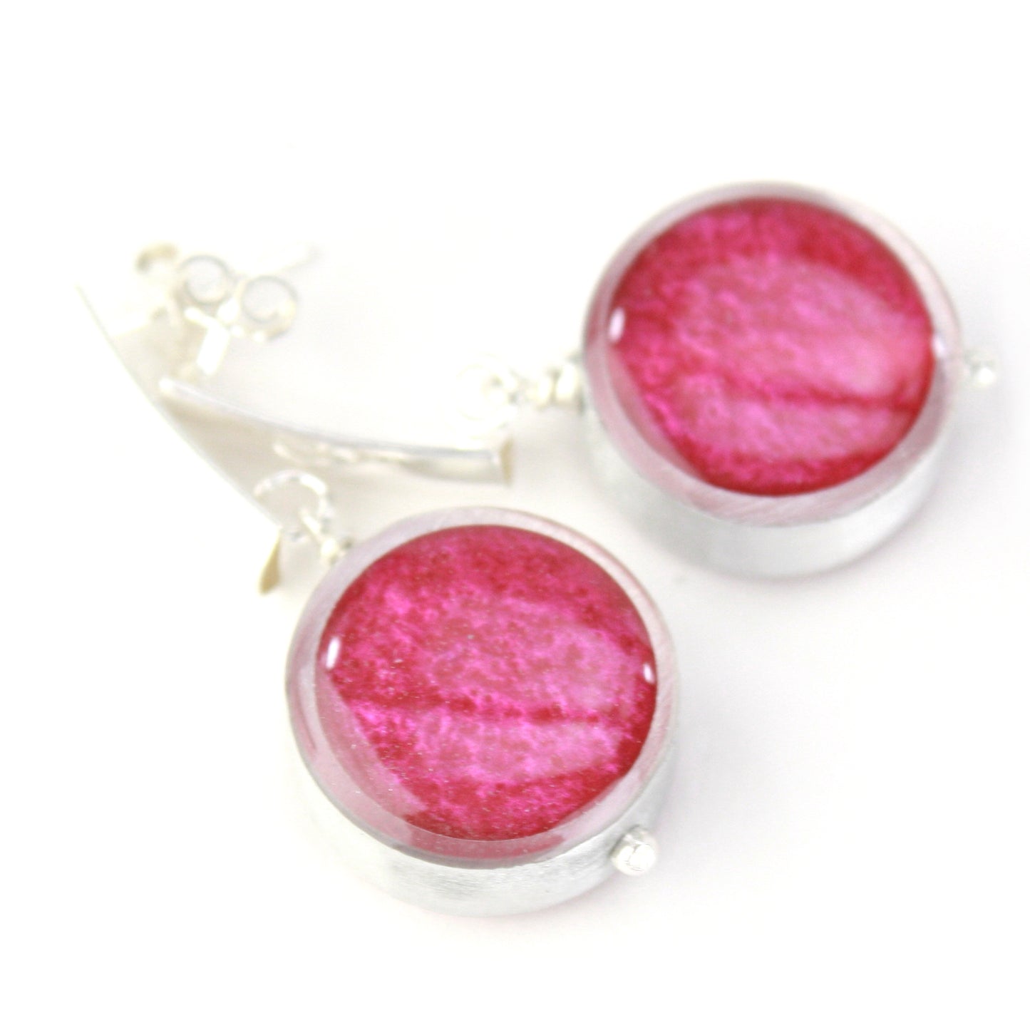Resinique post studs - Pink
