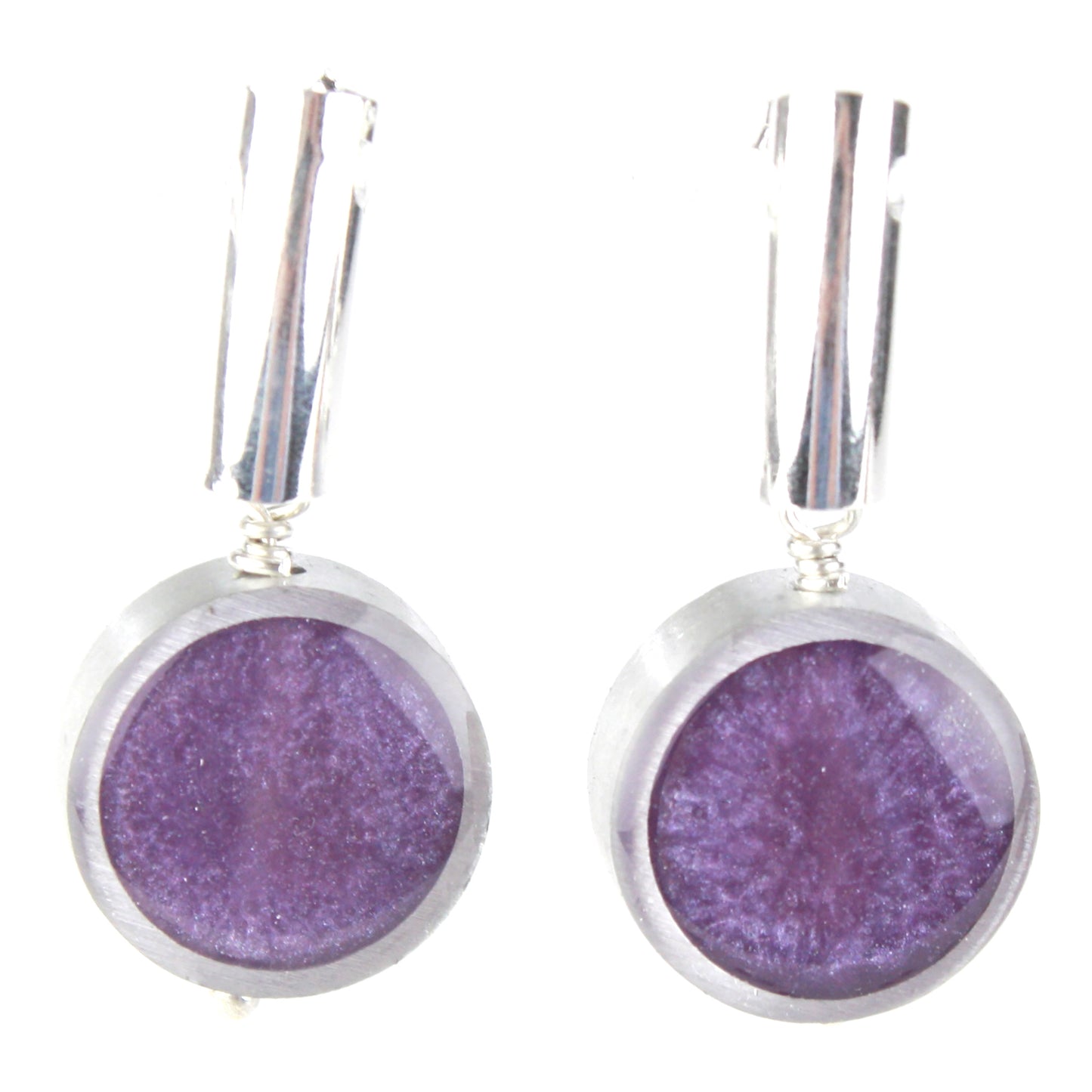 Resinique post studs - Lavender