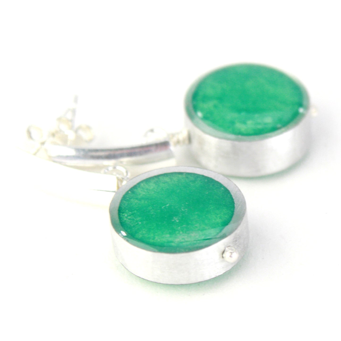 Resinique post studs - Seafoam