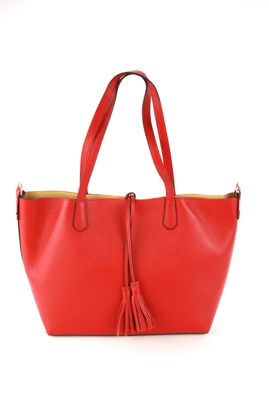 Belinda shopping bag in red