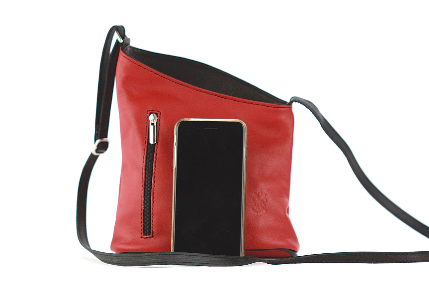 Miriam bag in red and black