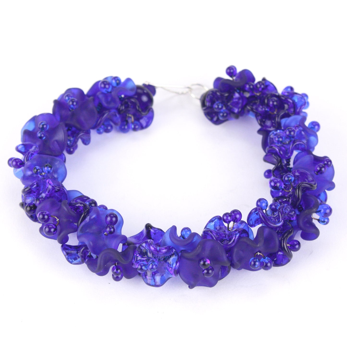 Florette necklace in cobalt -Wholesale