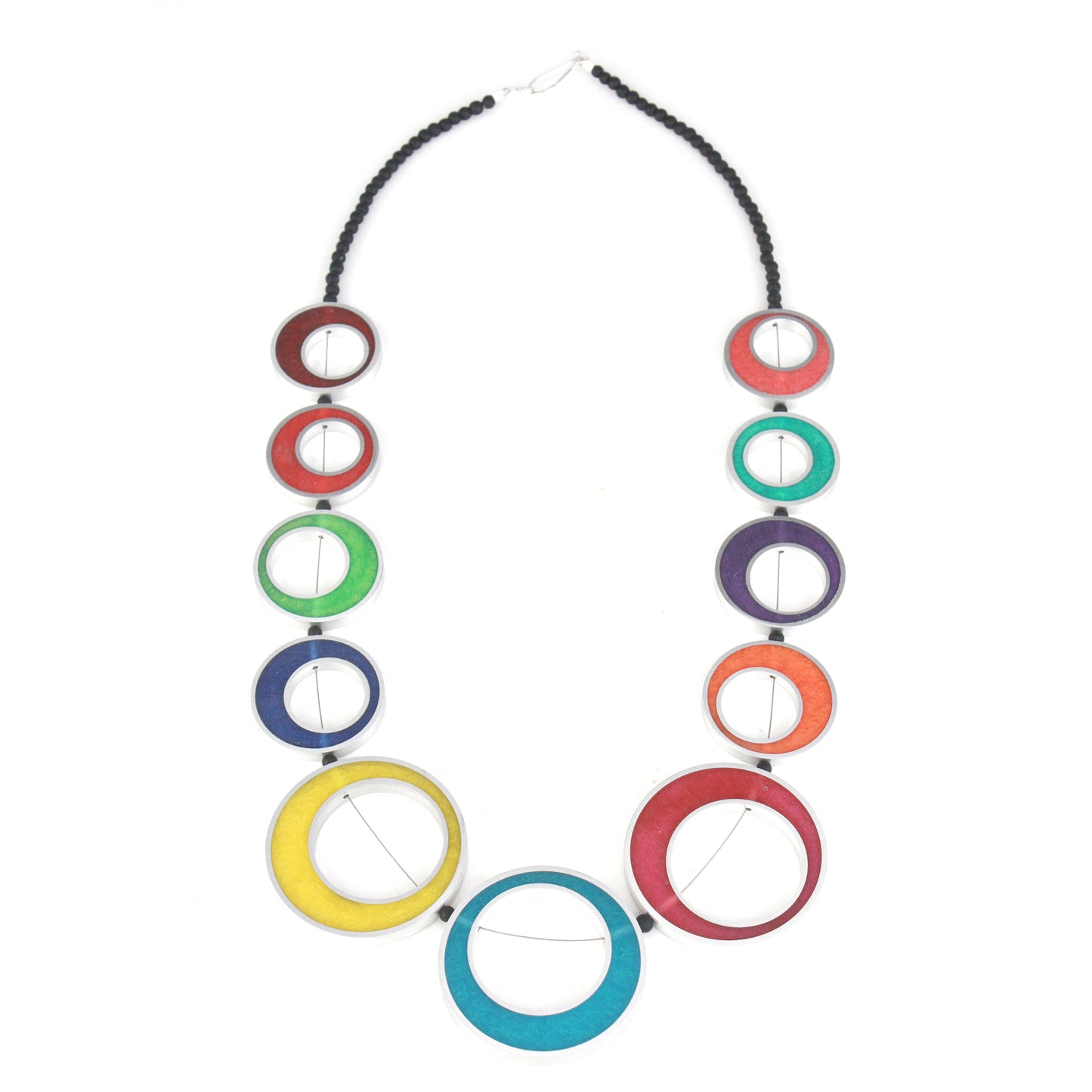 Resinique spotlight necklace - multi color