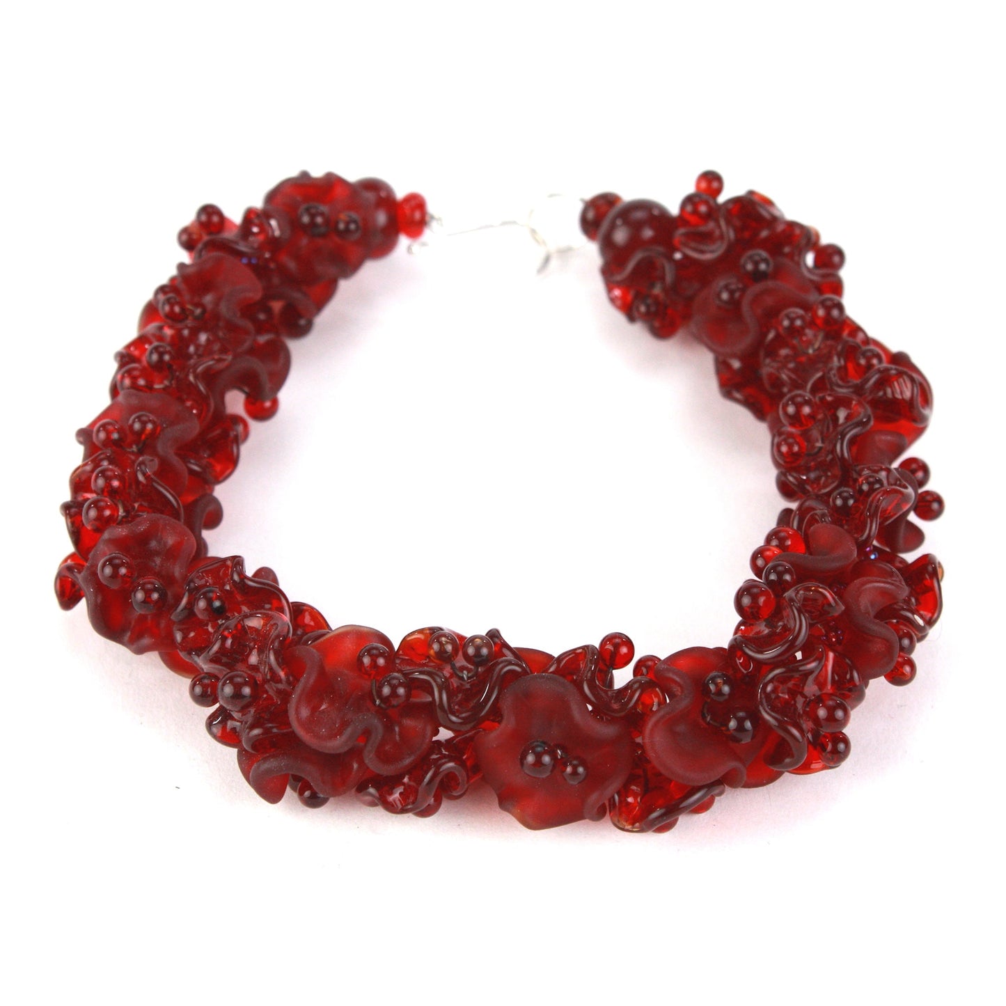 Florette necklace in red