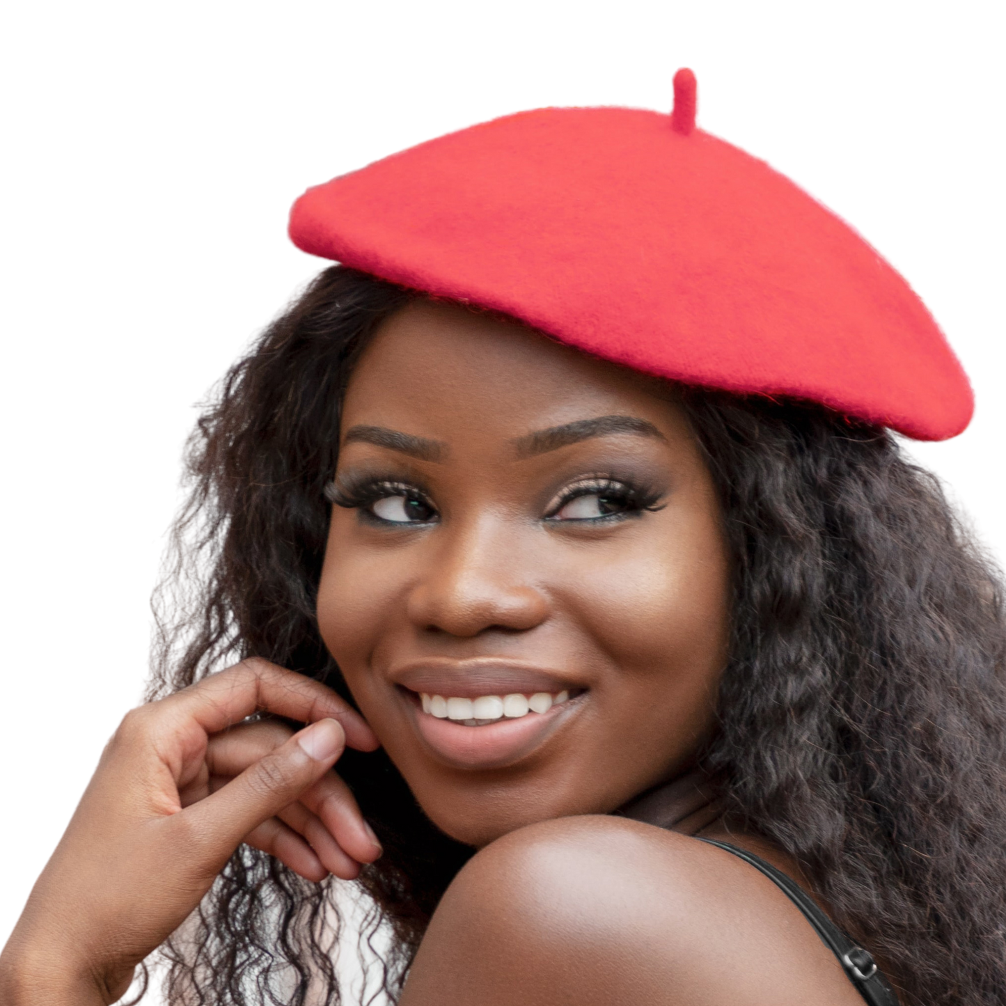 French beret -classic red