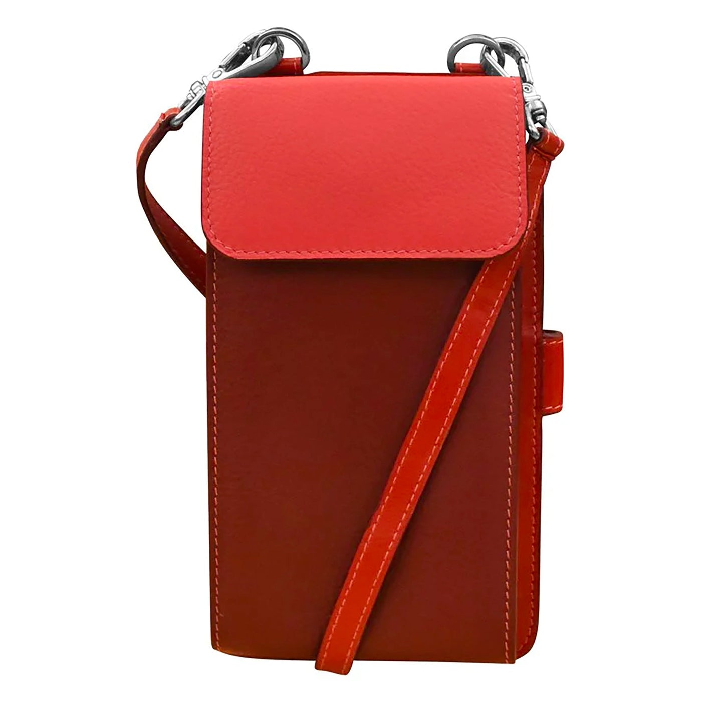 Crossbody organizer wallet -autumnal multi