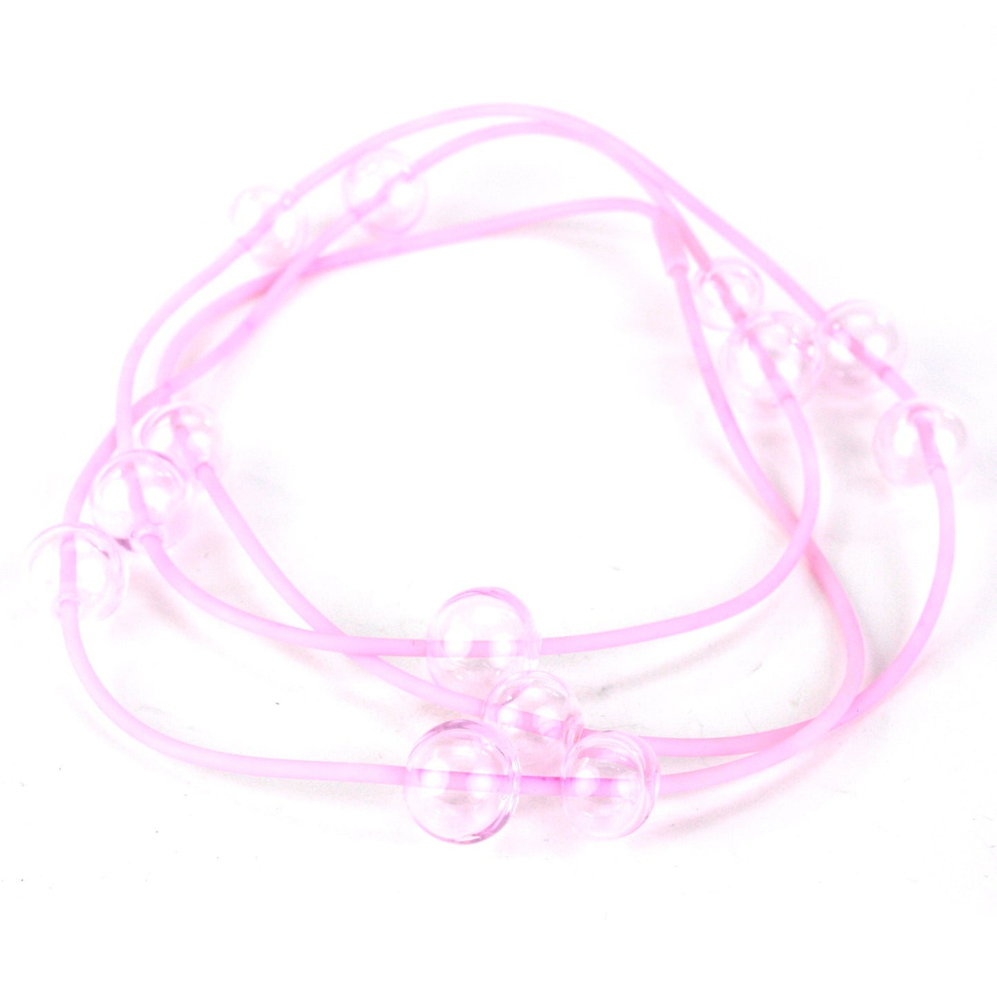 Orbit necklace -pink
