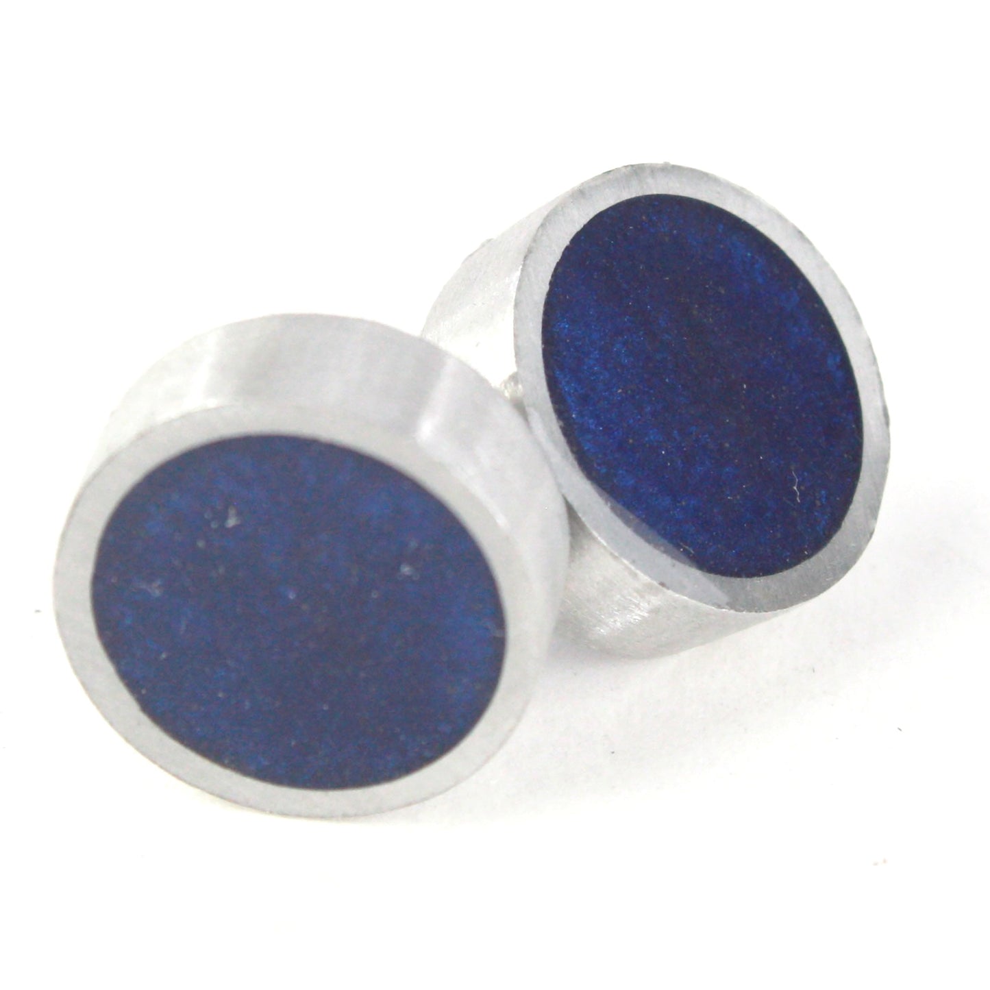 Resinique studs - blue